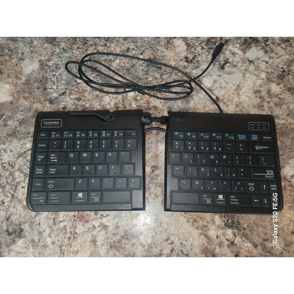 Goldtouch SK-2721 Adjustable MAC/PC Ergonomic Foldable Mobile Wired Keyboard